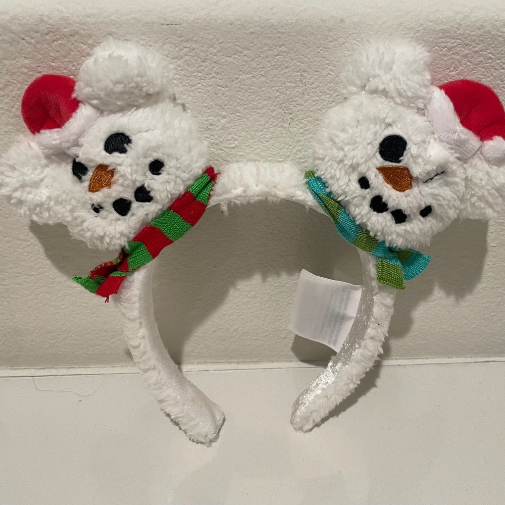 Snowman Disney ears